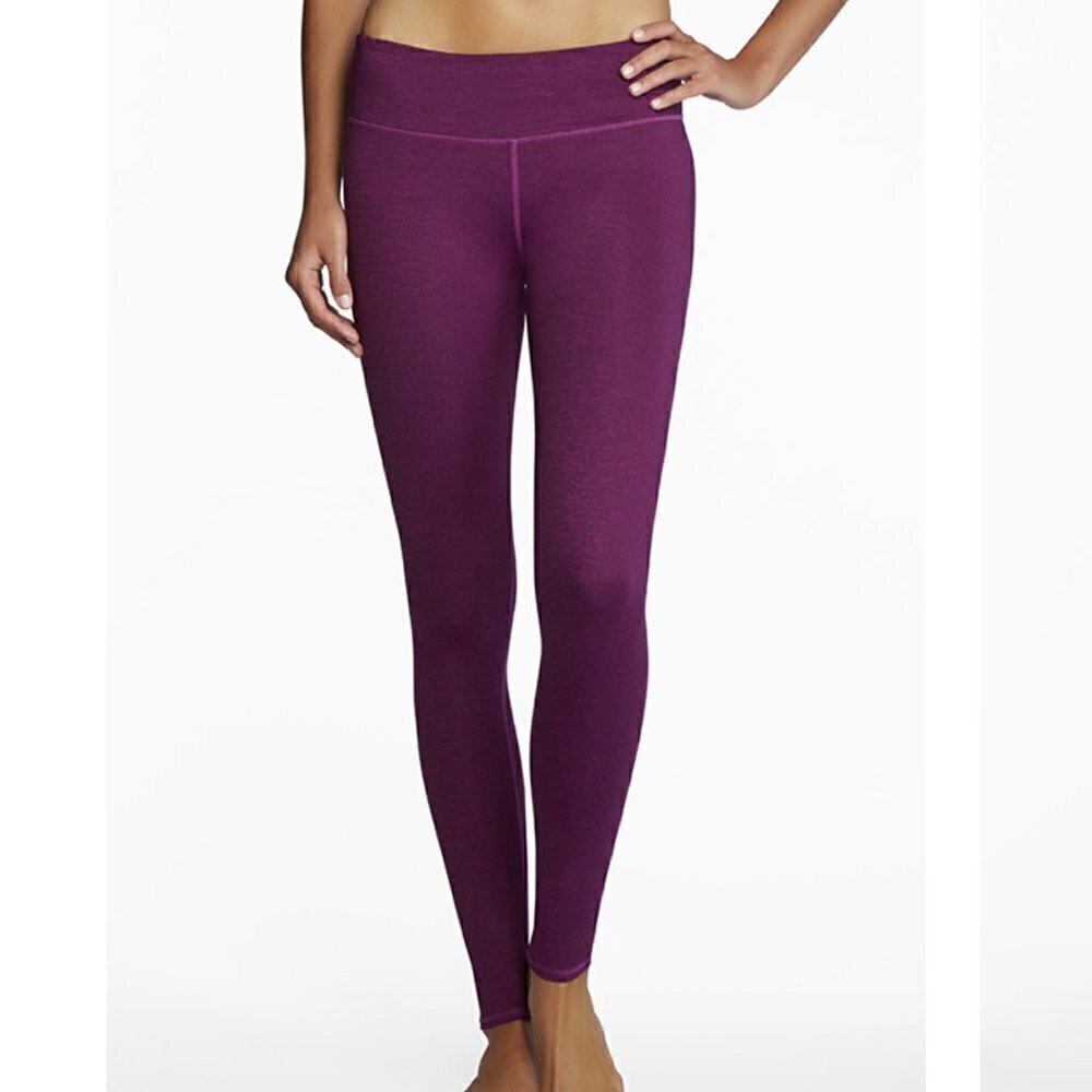 Fabletics Women's Salar Printed PowerHold Legging Mulberry Stripe Waist Pocket